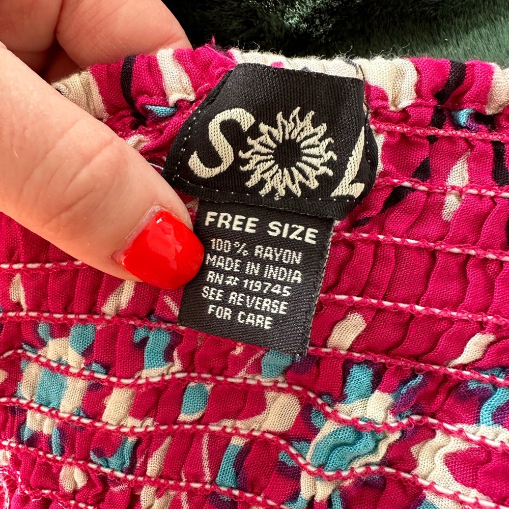 Sl Bohemian Flowy Jogger Pants One Size - image 5